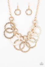 Load image into Gallery viewer, Paparazzi Necklaces Jammin Jungle - Gold