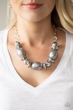 Load image into Gallery viewer, Paparazzi Necklaces Welcome To The Big Leagues - Silver