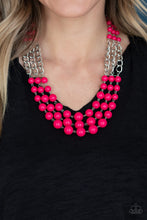 Load image into Gallery viewer, Paparazzi Necklaces A La Vogue - Pink