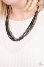 Load image into Gallery viewer, Paparazzi Necklaces Beat Box Queen - Black