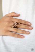 Load image into Gallery viewer, Paparazzi Rings Diamond Dizzy - Copper