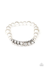 Load image into Gallery viewer, Paparazzi Bracelets Traffic-Stopping Sparkle - White