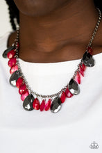 Load image into Gallery viewer, Paparazzi Necklaces Hurricane Season - Red