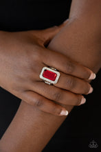 Load image into Gallery viewer, Paparazzi Rings Crown Jewel Jubilee - Red