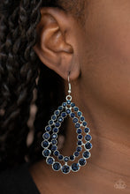 Load image into Gallery viewer, Paparazzi Earrings Glacial Glaze - Blue