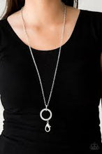 Load image into Gallery viewer, White Paparazzi Necklace Straight To The Top