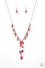 Load image into Gallery viewer, Paparazzi Necklaces Sailboat Sunsets Red