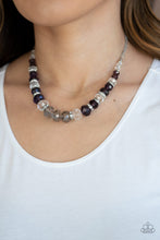 Load image into Gallery viewer, Paparazzi Necklaces Distracted by Dazzle - Purple