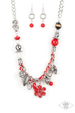 Load image into Gallery viewer, Paparazzi Necklaces Charmed, I Am Sure - Red