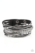 Load image into Gallery viewer, Paparazzi Bracelets Punk Prowess - Black