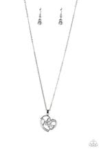 Load image into Gallery viewer, paparazzi necklace Mom Moments - white