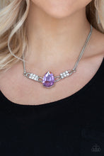 Load image into Gallery viewer, Paparazzi Necklaces Way To Make An Entrance - Purple