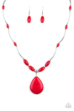 Load image into Gallery viewer, Paparazzi Necklaces Explore The Elements - Red