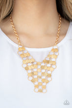 Load image into Gallery viewer, Paparazzi Necklaces Net Result - Gold