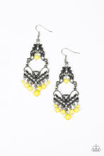 Load image into Gallery viewer, Paparazzi Earrings Colorfully Cabaret - Yellow