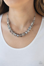 Load image into Gallery viewer, Paparazzi Necklaces Distracted by Dazzle - Silver