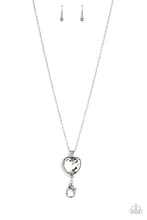 Load image into Gallery viewer, Paparazzi Necklaces Lovely Luminosity - White Convention 2020