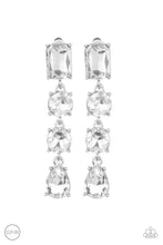 Load image into Gallery viewer, Paparazzi Earrings Make A-LIST - White