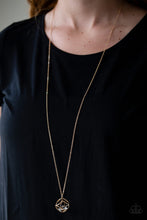 Load image into Gallery viewer, Paparazzi Necklaces Pandoras Box - Gold