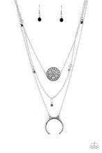 Load image into Gallery viewer, Paparazzi Necklaces Lunar Lotus - Black