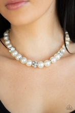 Load image into Gallery viewer, Paparazzi Necklaces Rich Girl Refinement - White
