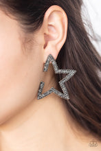 Load image into Gallery viewer, Preorder Paparazzi Earrings Star Player - Silver