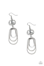 Load image into Gallery viewer, Paparazzi Earrings Drop-Dead Glamorous - White