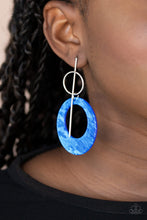 Load image into Gallery viewer, Paparazzi Earrings Stellar Stylist - Blue