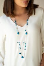 Load image into Gallery viewer, Paparazzi Necklaces Dazzle The Crowd - Blue