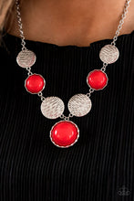 Load image into Gallery viewer, Paparazzi Necklaces Bohemian Bombshell - Red