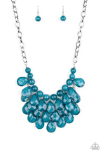 Load image into Gallery viewer, Paparazzi Necklaces Sorry To Burst Your Bubble - Blue