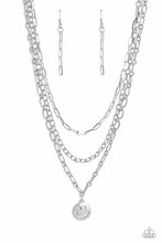 Load image into Gallery viewer, Winking Wanderer - Silver Necklace