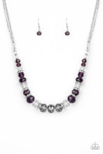 Load image into Gallery viewer, Paparazzi Necklaces Distracted by Dazzle - Purple