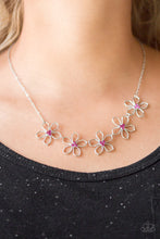 Load image into Gallery viewer, Paparazzi Necklaces Hoppin Hibiscus - Pink