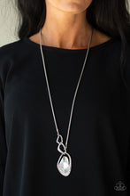 Load image into Gallery viewer, Paparazzi Necklaces Optical Opulence - White