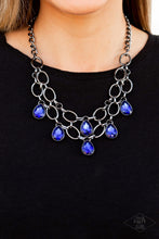 Load image into Gallery viewer, Paparazzi Necklaces Show-Stopping Shimmer - Blue