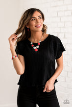 Load image into Gallery viewer, Paparazzi Necklaces Bohemian Bombshell - Red