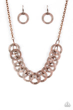 Load image into Gallery viewer, Paparazzi necklaces The Main Contender - Copper