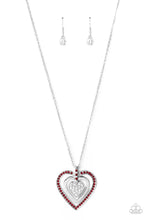 Load image into Gallery viewer, Paparazzi Necklaces Bless Your Heart - Red