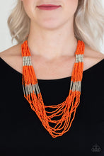 Load image into Gallery viewer, Paparazzi Necklaces Let It BEAD - Orange
