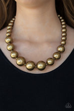 Load image into Gallery viewer, Paparazzi Necklaces Living Up To Reputation - Brass