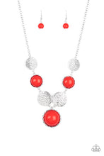 Load image into Gallery viewer, Paparazzi Necklaces Bohemian Bombshell - Red