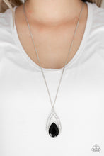 Load image into Gallery viewer, Paparazzi Necklaces Notorious Noble - Black