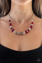 Load image into Gallery viewer, Paparazzi Necklaces Distracted by Dazzle - Red