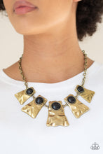 Load image into Gallery viewer, Paparazzi Necklaces Cougar - Brass