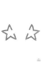 Load image into Gallery viewer, Preorder Paparazzi Earrings Star Player - Silver
