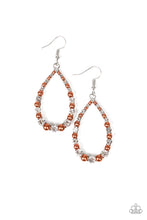 Load image into Gallery viewer, Paparazzi Earrings Gala Go-Getter - Brown