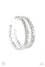 Load image into Gallery viewer, Paparazzi Earrings GLITZY By Association white