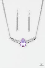 Load image into Gallery viewer, Paparazzi Necklaces Way To Make An Entrance - Purple