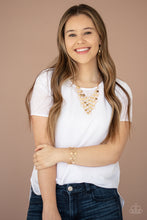 Load image into Gallery viewer, Paparazzi Necklaces Net Result - Gold
